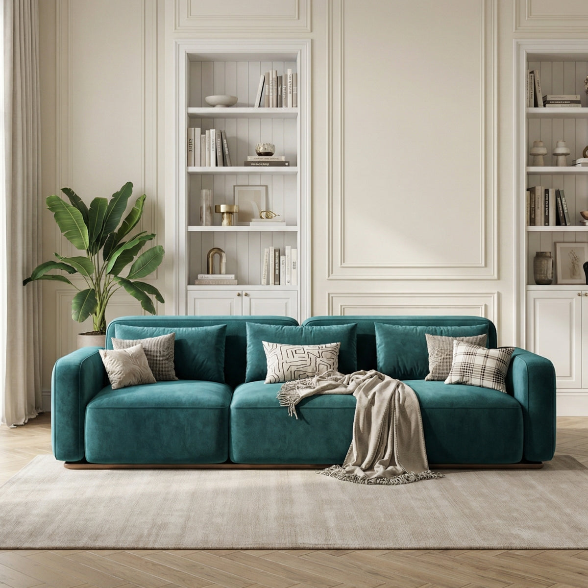Somerset Three Seater Sofa in Highland Canopy