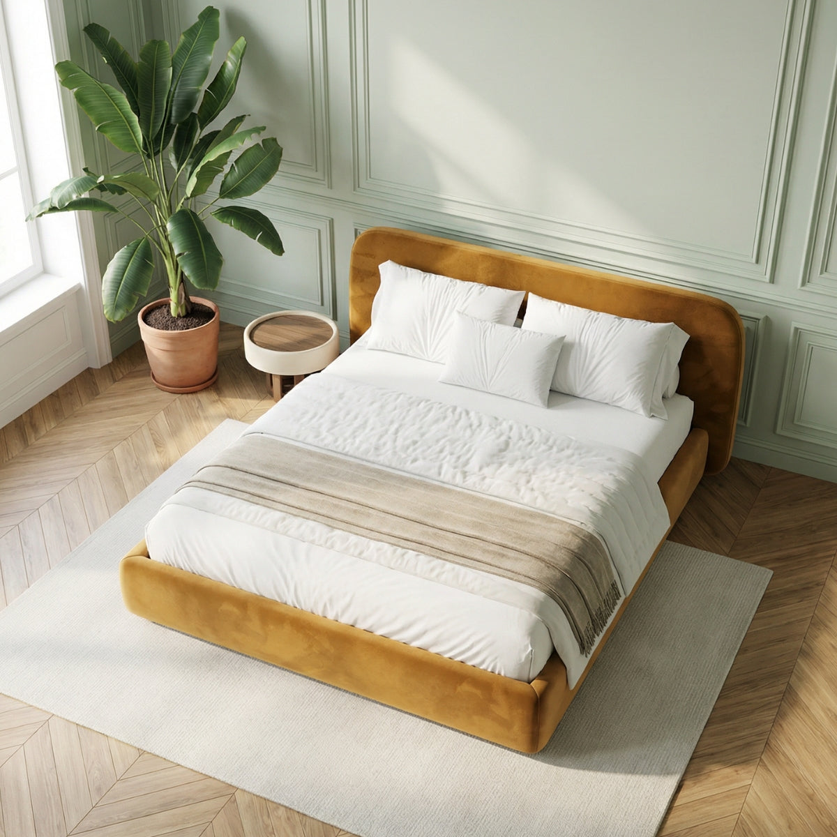 Belize Bed | Deep Sand