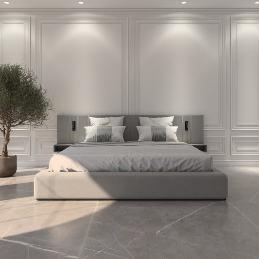 Soho Suite Bed with Nightstands and Reading Lights