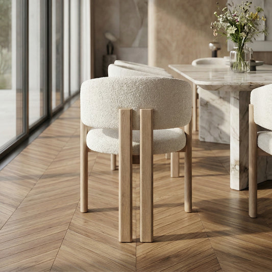 Mistral Boucle Dining Chair