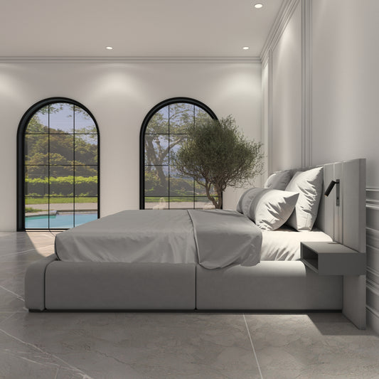 Soho Suite Bed with Nightstands and Reading Lights