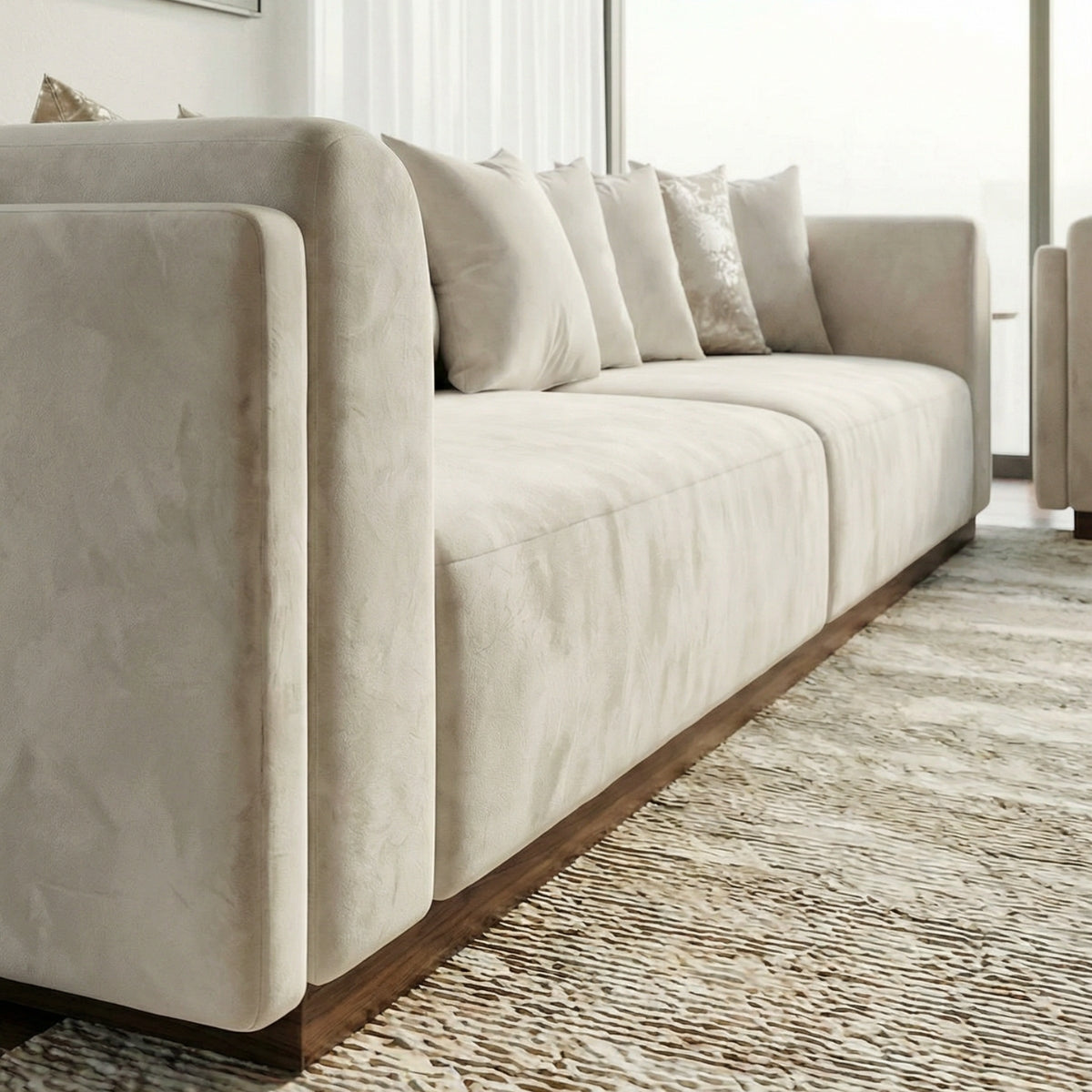 Imperia Velvet Sofa