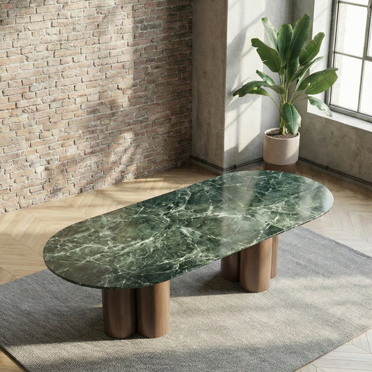 Leonardo Marble Top Dining Table