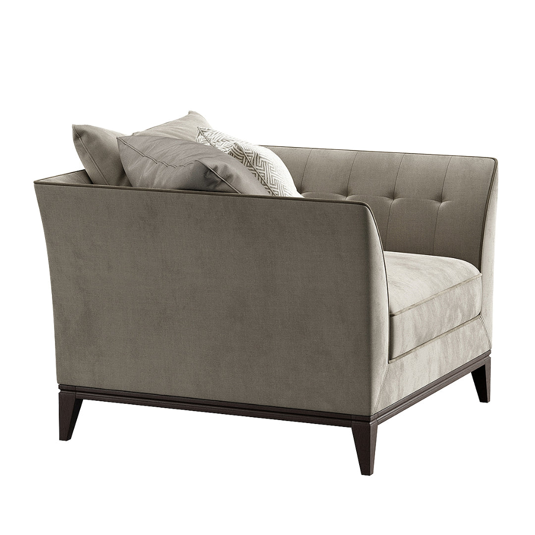 Oasis Velvet Armchair