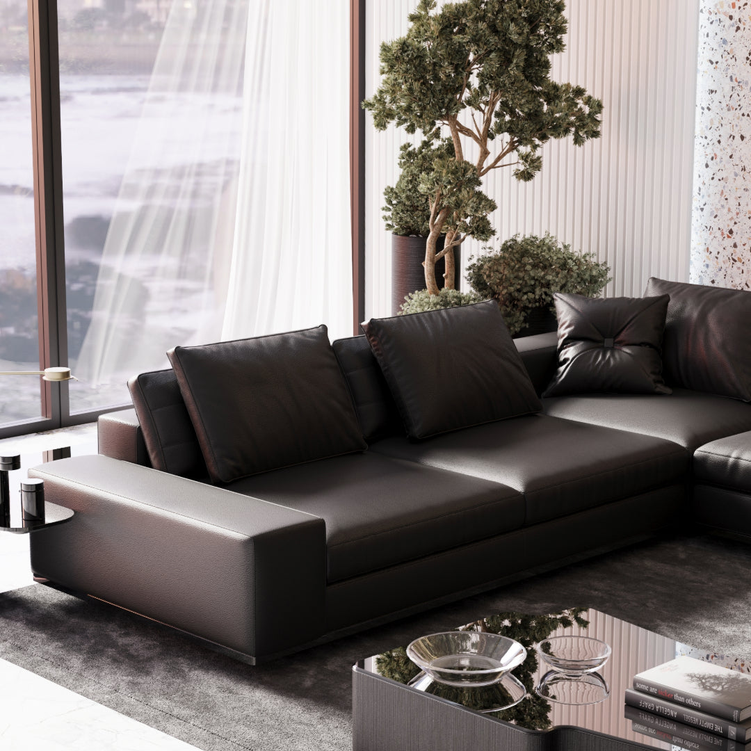 Kensington Premium Leatherette Modular Sofa
