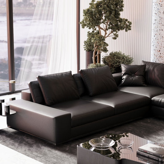 Kensington Premium Leatherette Modular Sofa