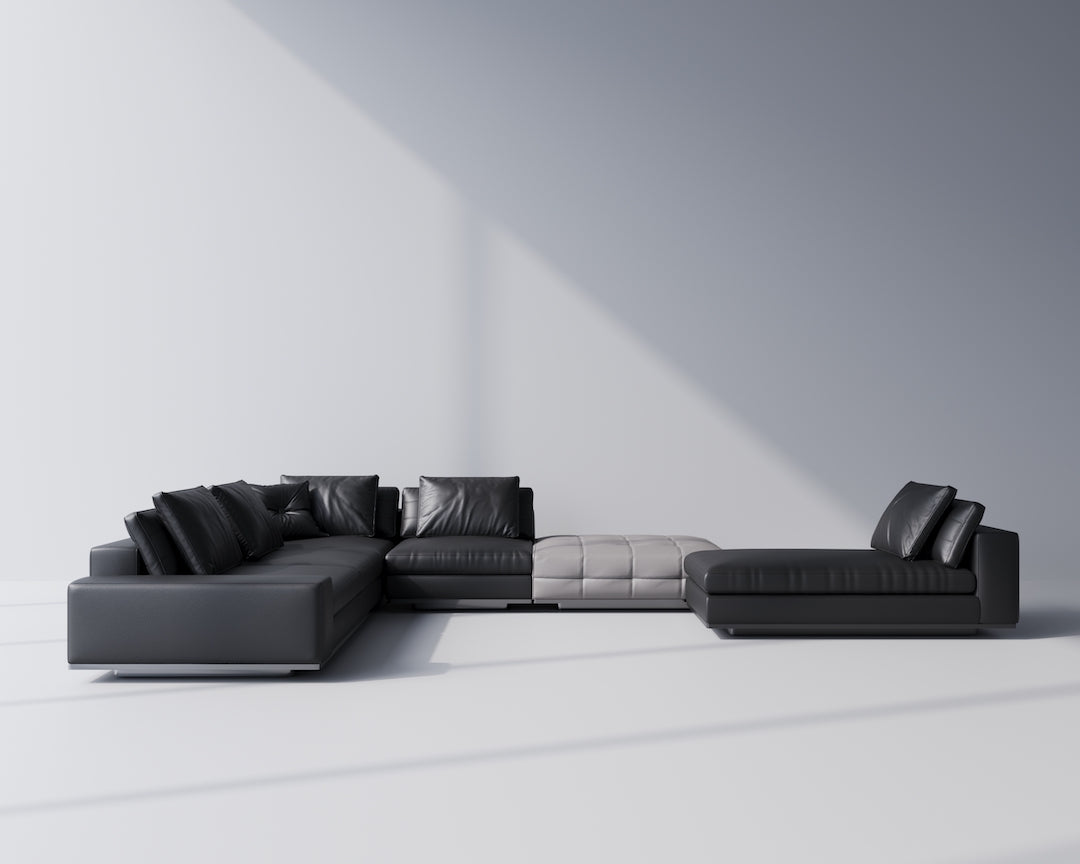 Kensington Premium Leatherette Modular Sofa