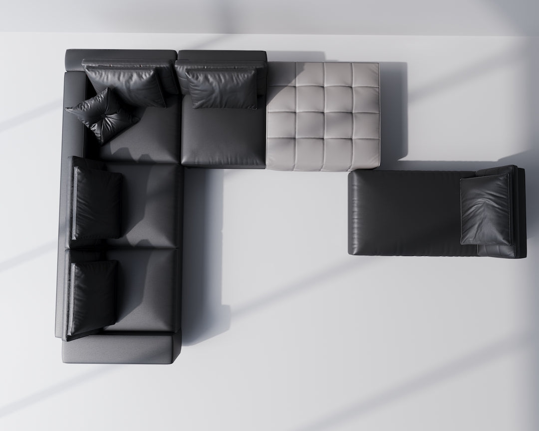 Kensington Premium Leatherette Modular Sofa