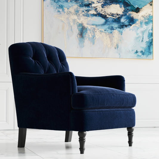 Chelsea Velvet Armchair