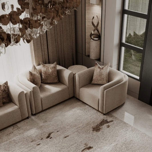 Imperia Velvet Armchair