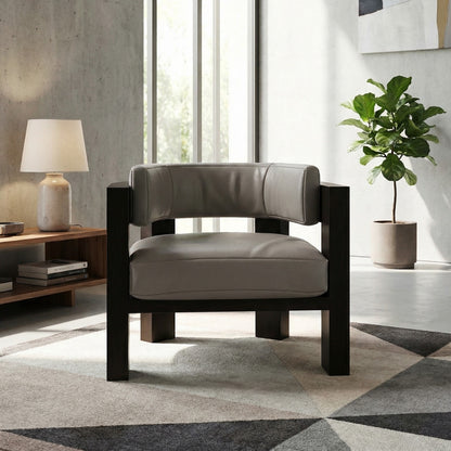 Saint-Germain Leather Armchair