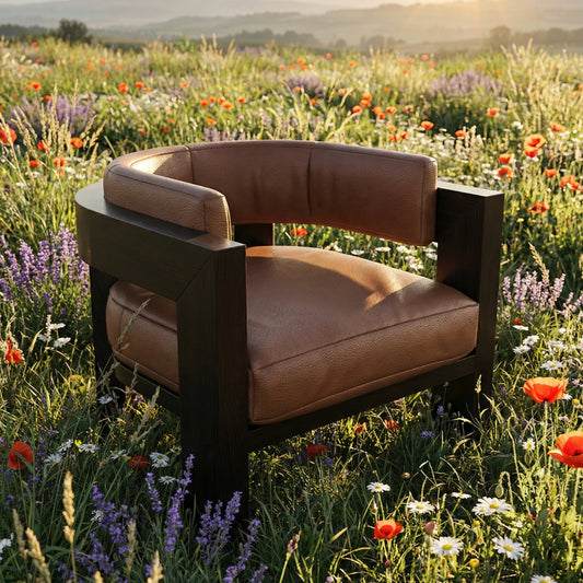 Saint-Germain Leather Armchair