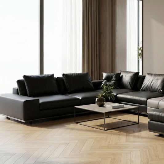 Kensington Premium Leatherette Modular Sofa