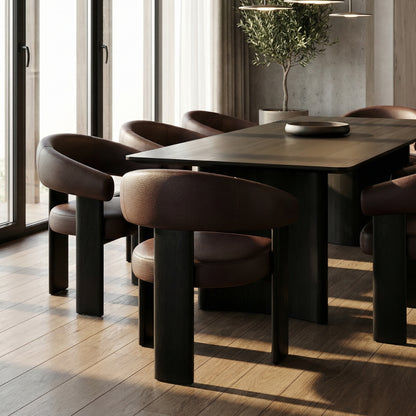 The Villandry Leather Dining Chair