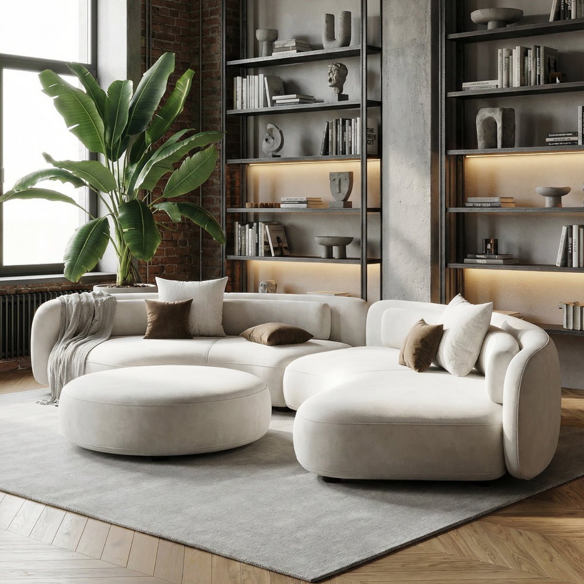 The Portofino Modular Sofa in Ligurian Cream