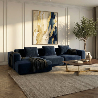 The Azure L-Shaped Corner Sofa