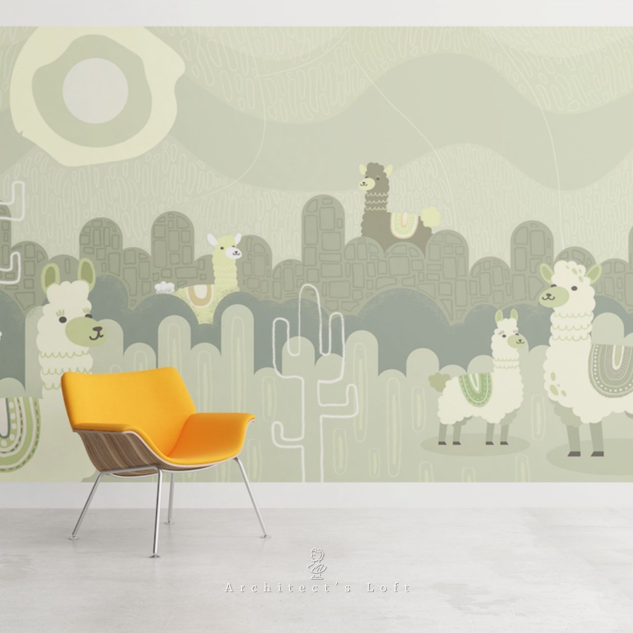 Happy Llamas Wallpaper