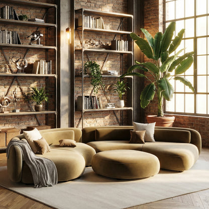 The Portofino Modular Sofa in Tuscan Taupe