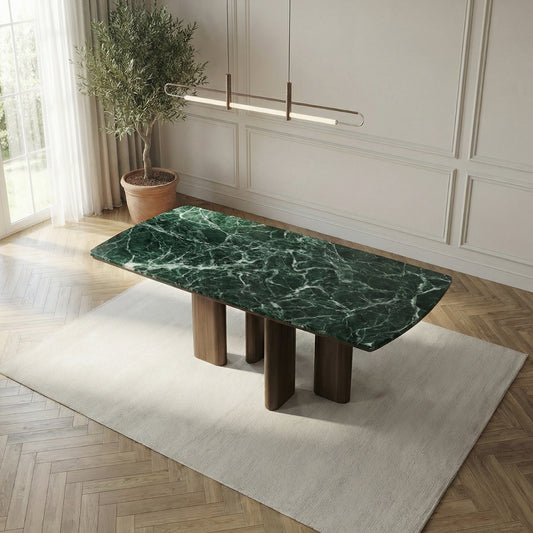 Pantheon Marble Top Dining Table