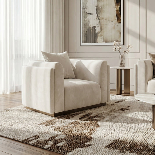 Imperia Velvet Armchair