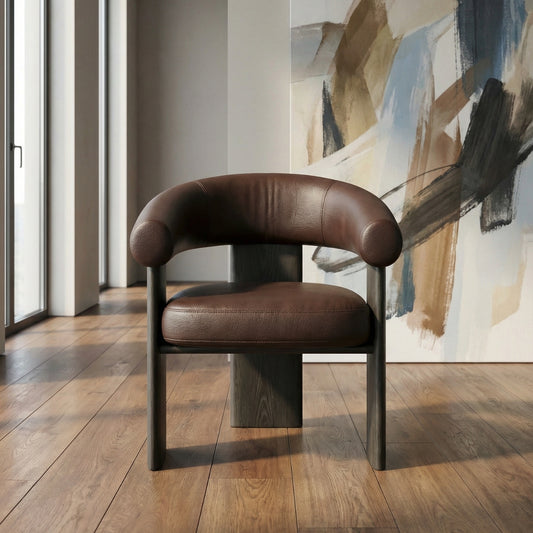 The Villandry Leather Dining Chair
