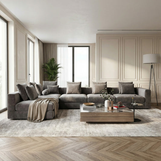 Richmond Velvet Corner Sofa