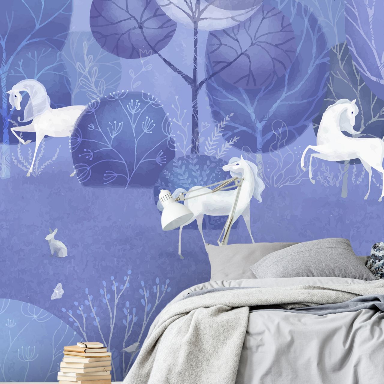 Fairytale Horses Wallpaper