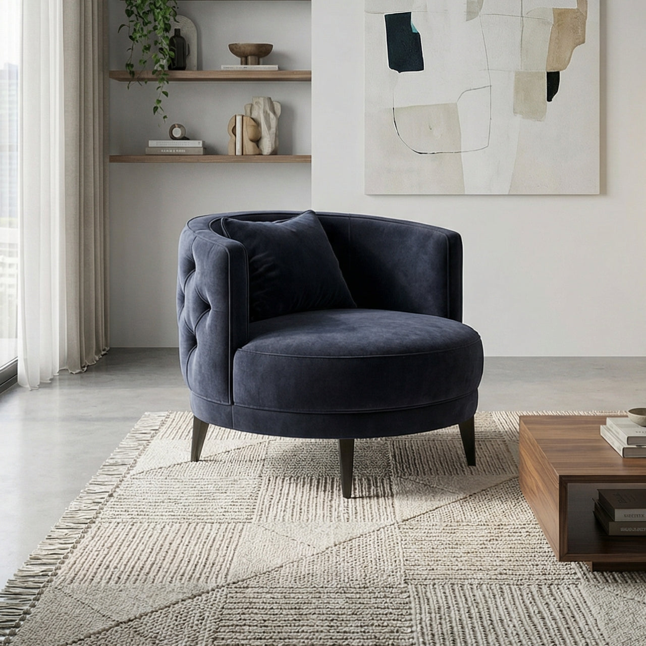 Belgravia Tufted Armchair