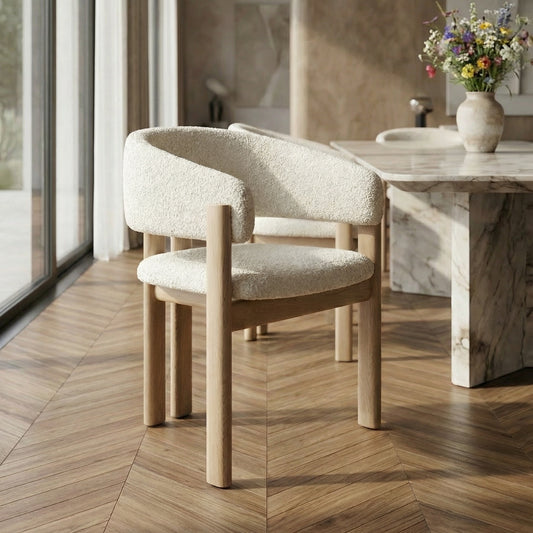 Mistral Boucle Dining Chair