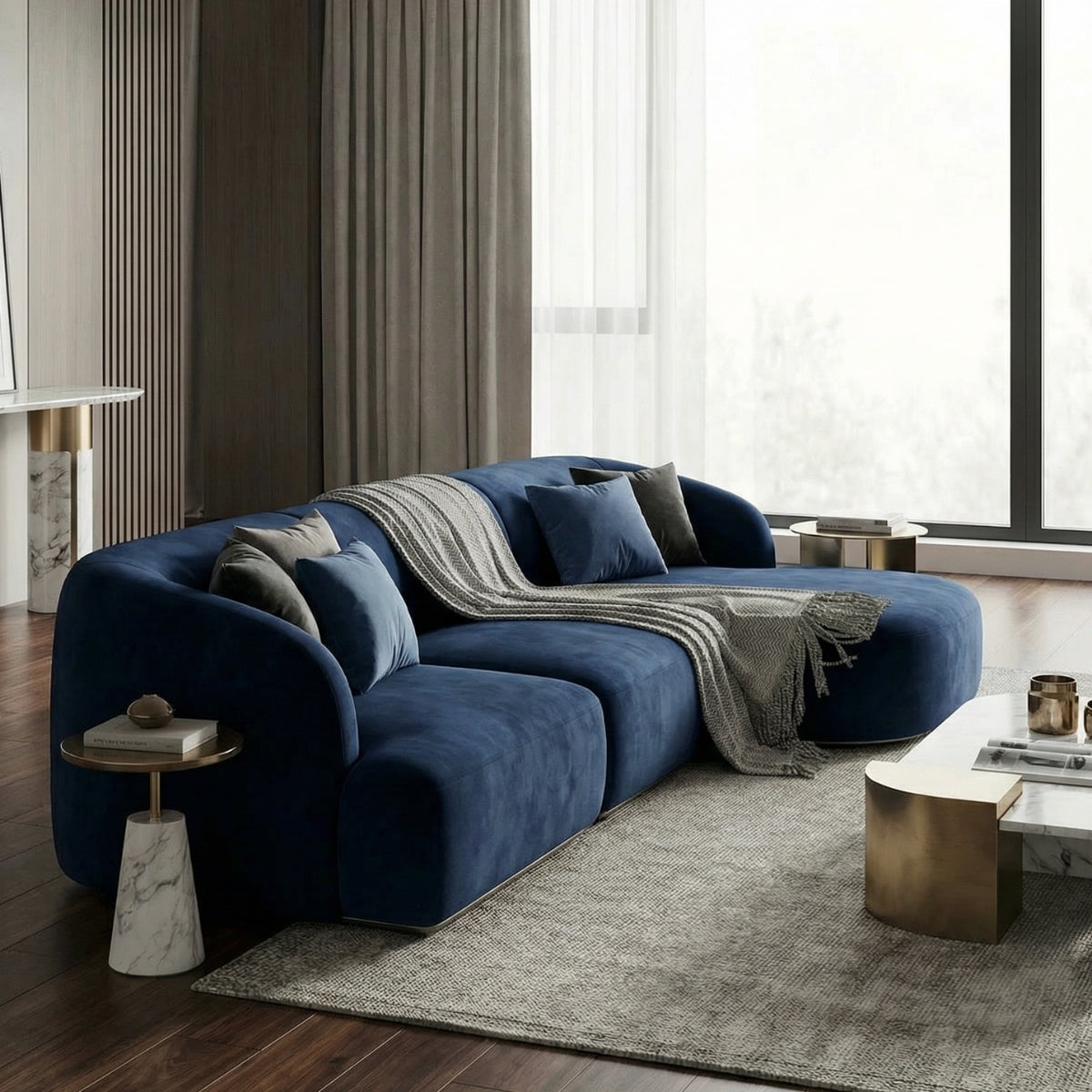 Palermo L-Shaped Corner Sofa