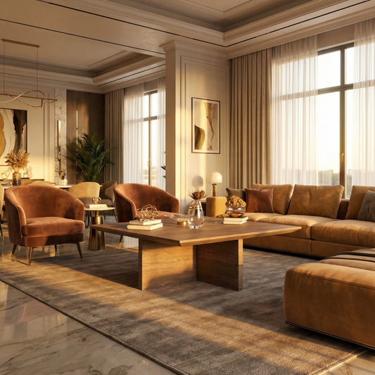 Solid Oak Coffee Table