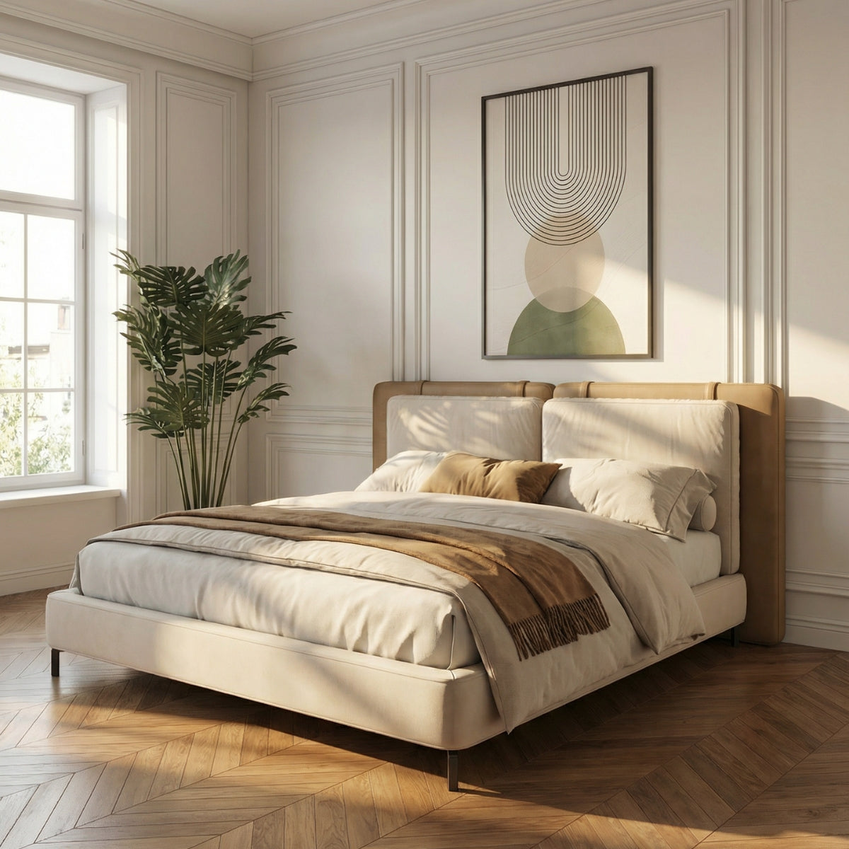 Durham Suite Two-Tone Bed
