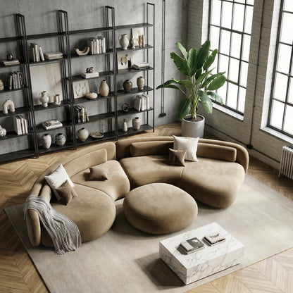 The Portofino Modular Sofa in Tuscan Taupe