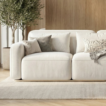 Somerset Three Seater Sofa in Alabaster