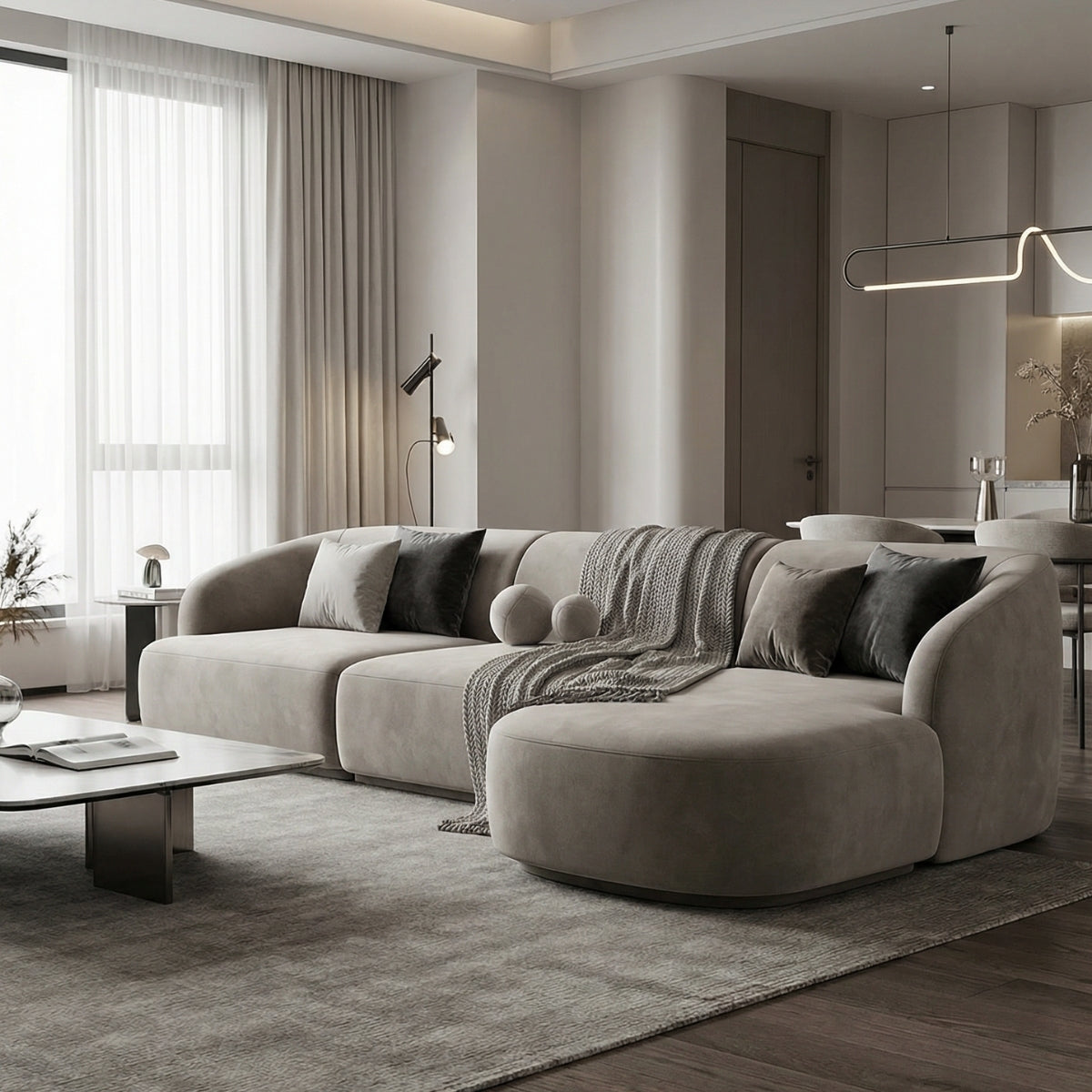 Palermo L-Shaped Corner Sofa