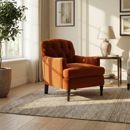 Chelsea Velvet Armchair