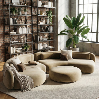 The Portofino Modular Sofa in Tuscan Taupe