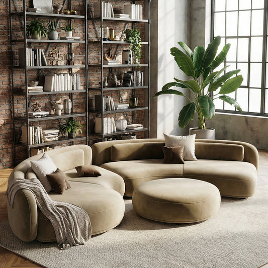 The Portofino Modular Sofa in Tuscan Taupe