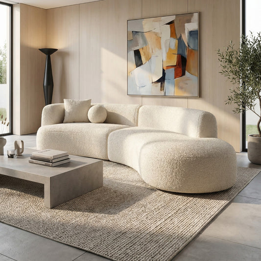 Luna Soft Curved Sofa