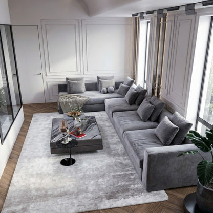 Richmond Velvet Corner Sofa