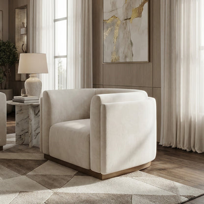Imperia Velvet Armchair