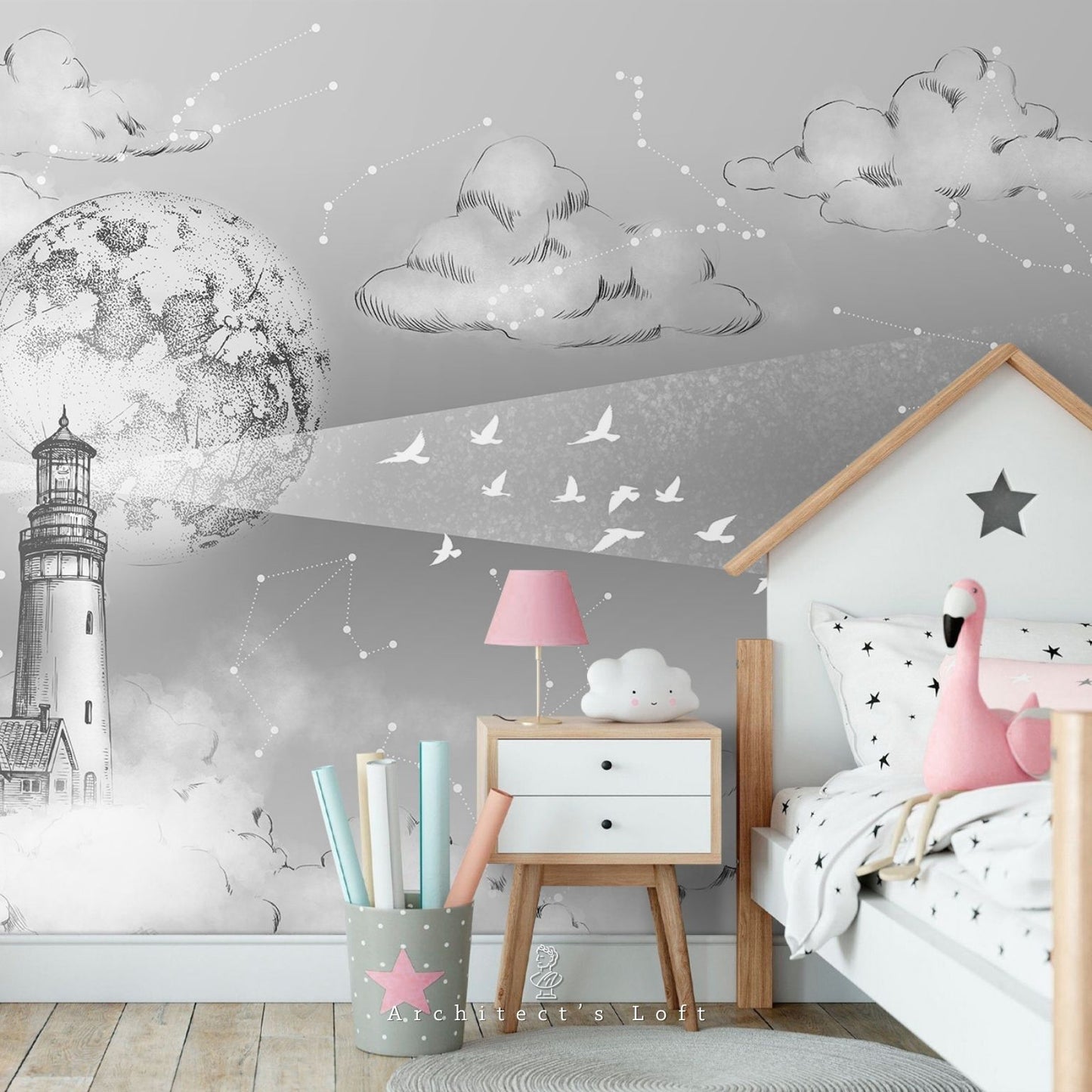 Dreamy Lighthouse Wallpaper