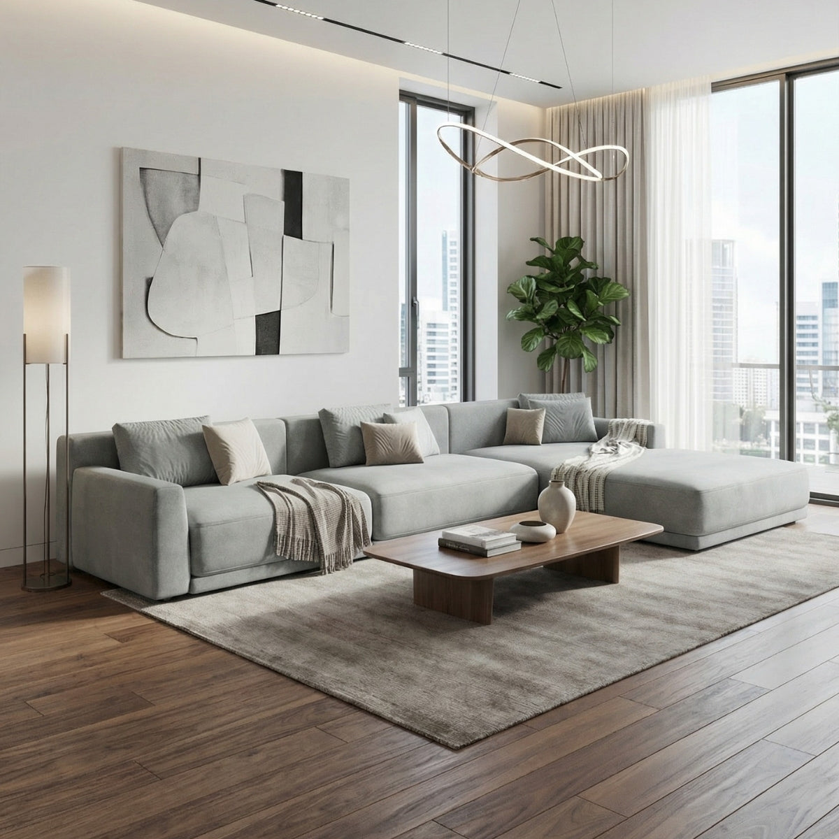 Soho Upholstered Modular Sofa