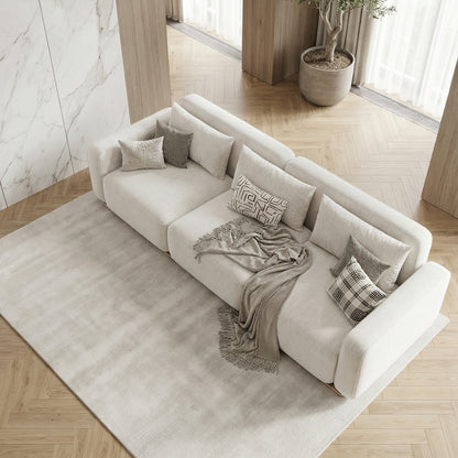 Somerset Three Seater Sofa in Alabaster