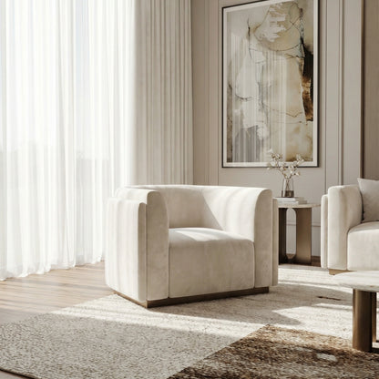 Imperia Velvet Armchair