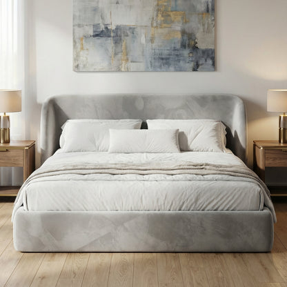 Claudia Velvet Bed