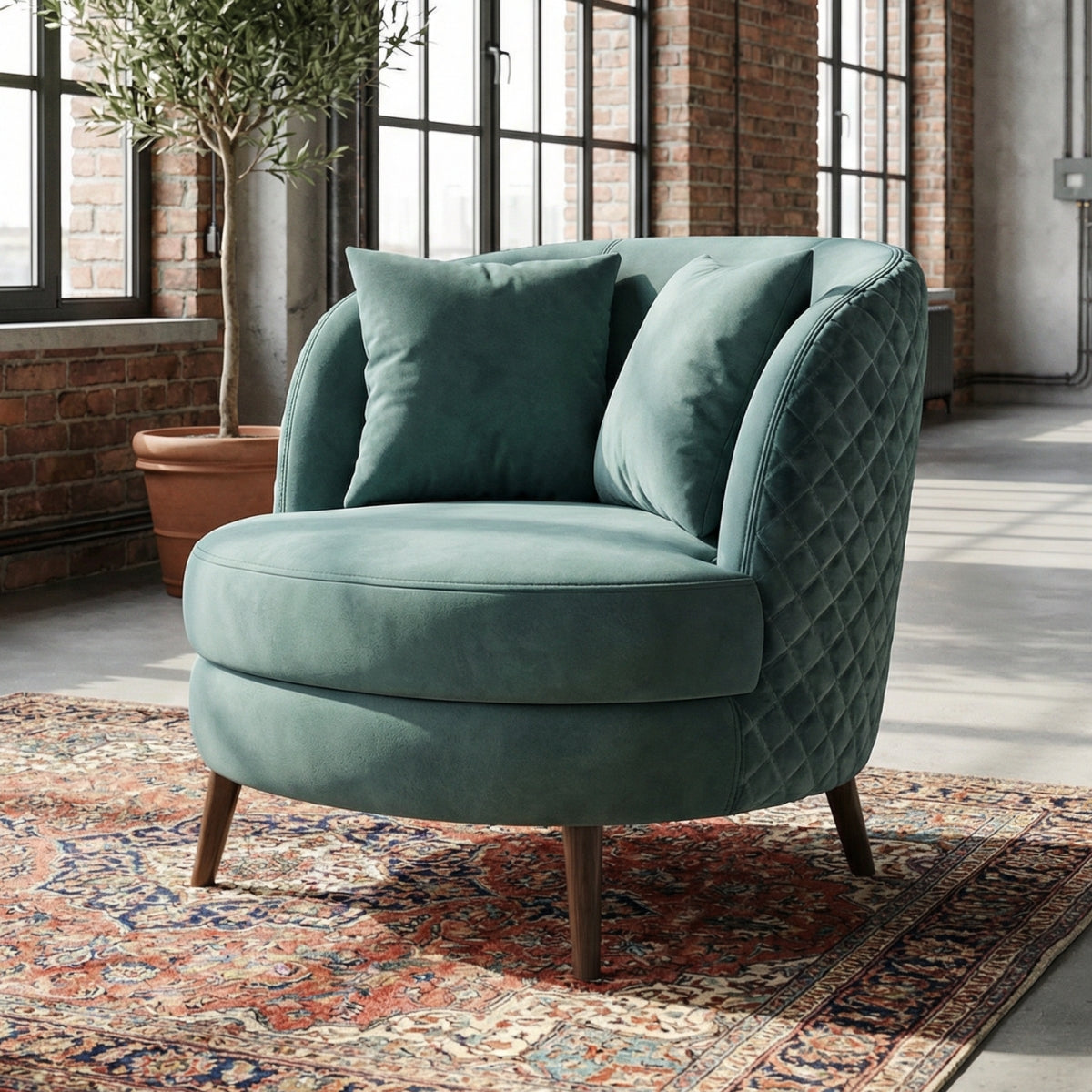 Marlène Aegean Jewel Armchair
