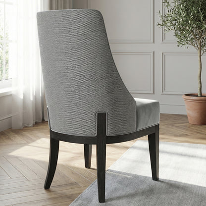 Vivienne Two Tone Dining Chair in Pavilion Grey