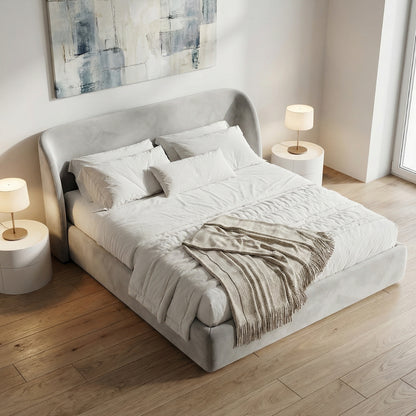 Claudia Velvet Bed