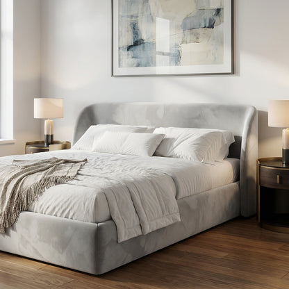 Claudia Velvet Bed